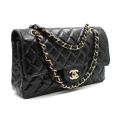 chanel patent leather bags